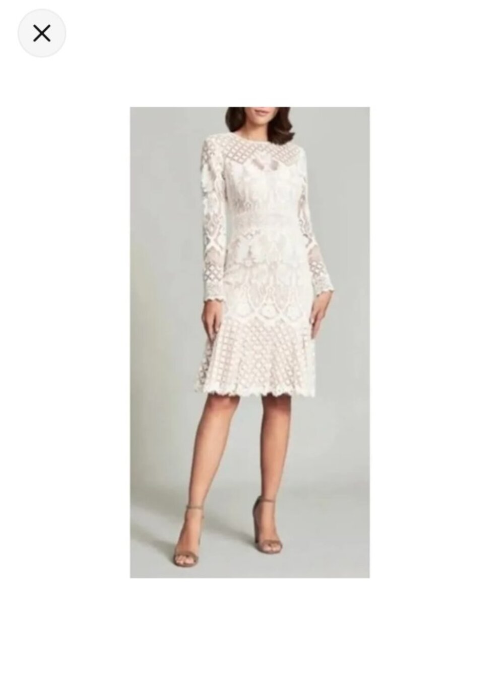 Tadashi Shoji Barron lace dress size 4